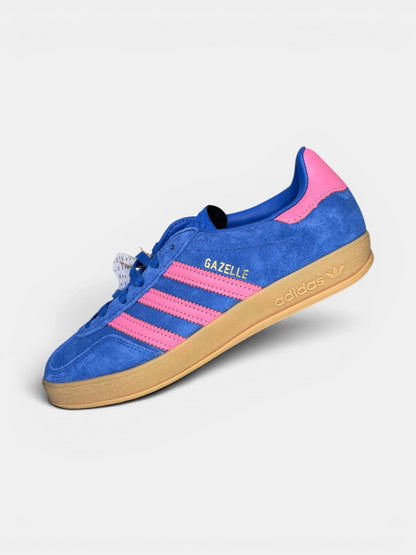 Adidas Gazelle — buty sportowe damskie nowe rozmiar 38 2/3, boczny profil, lewa strona