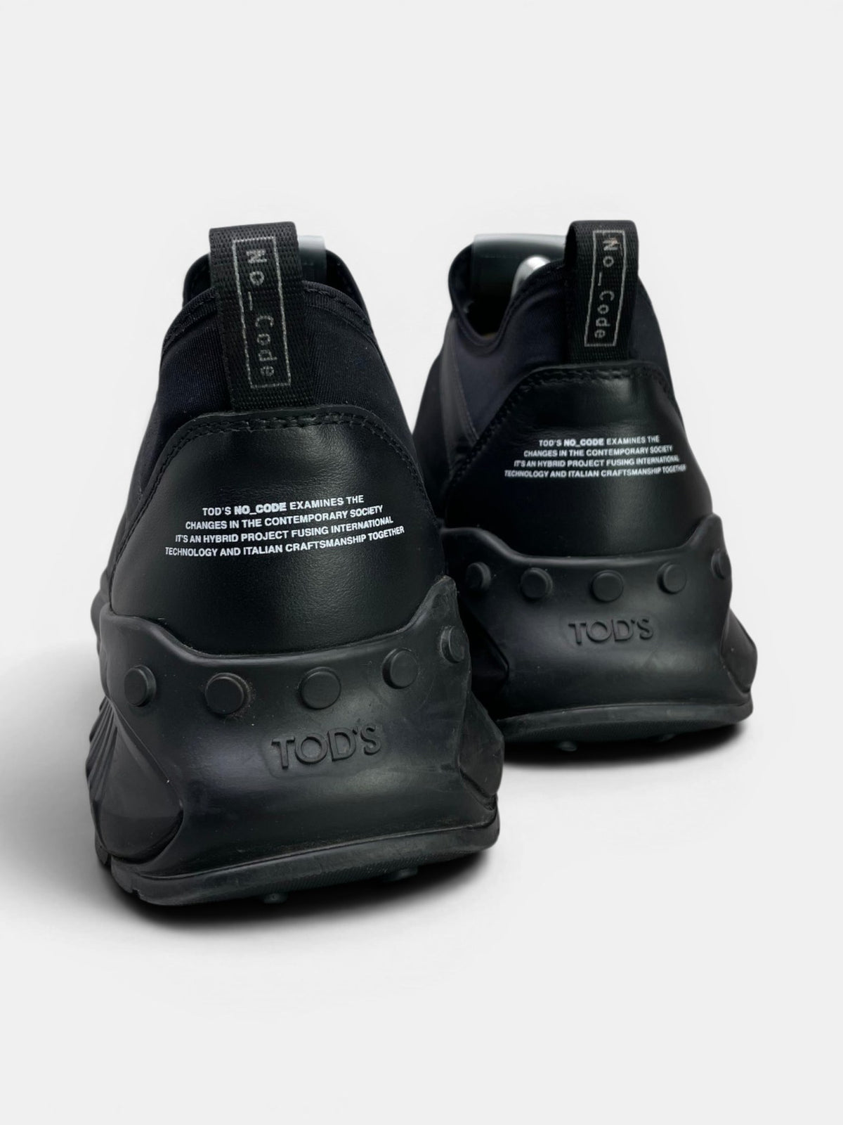 Tod'S Tods Sneakers — buty sportowe męskie w bardzo dobrym stanie rozmiar 40, widok z tyłu