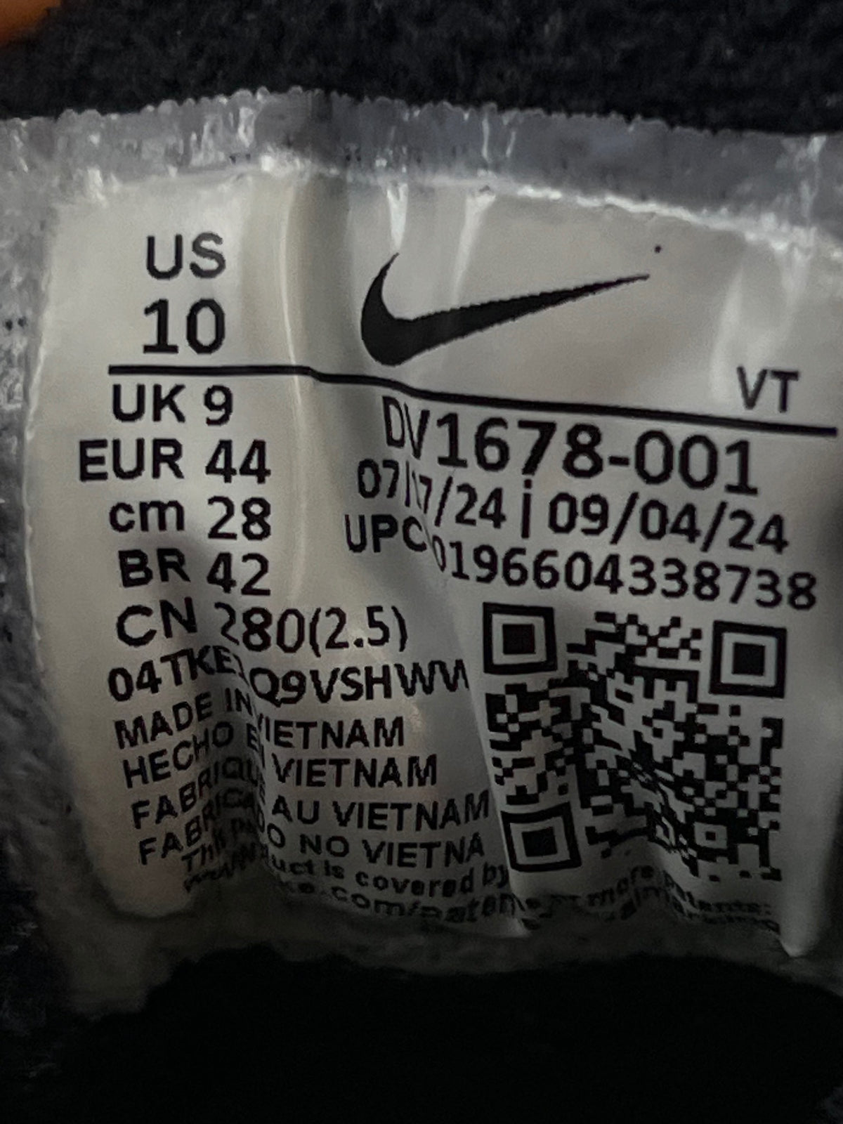 Nike Air Vapormax 2023 FK rozmiar 44