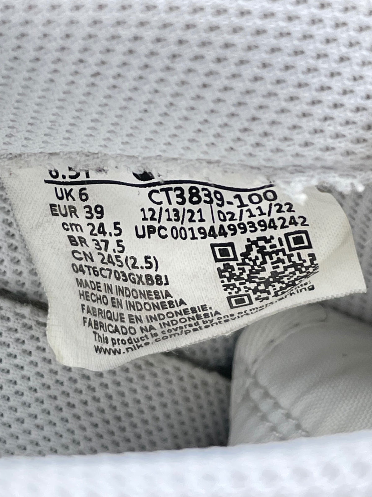 Nike Air Force 1 Low rozmiar 39