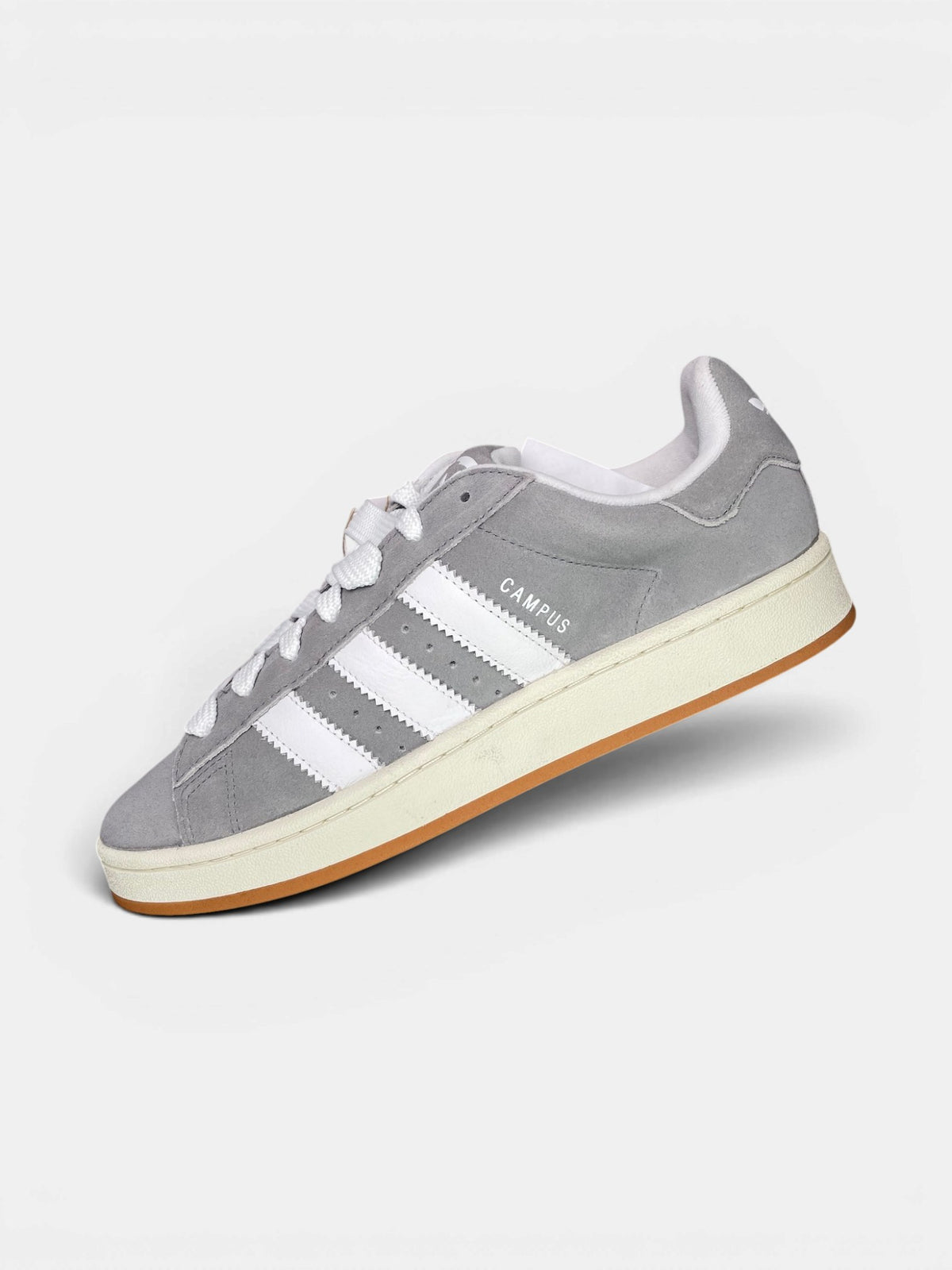 Adidas Campus 00s Grey — buty sportowe męskie nowe rozmiar 44, boczny profil, lewa strona