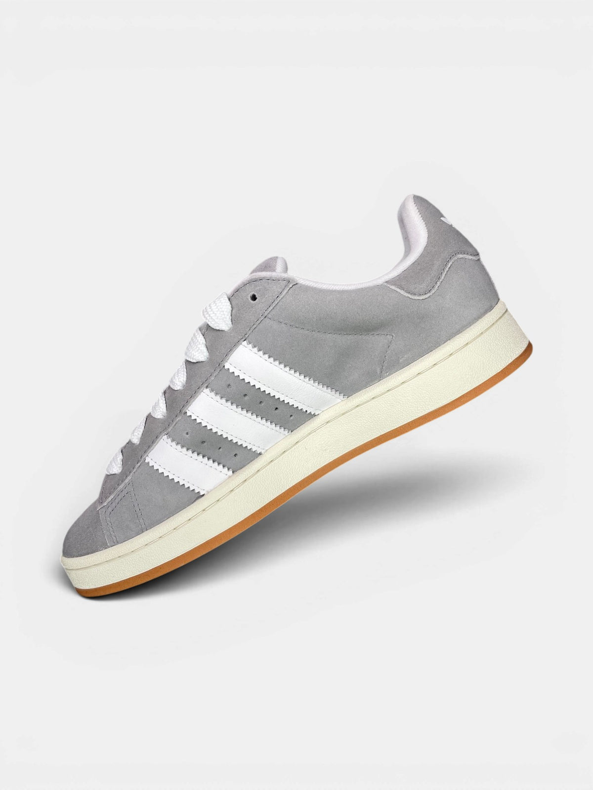 Adidas Campus 00s Grey — buty sportowe męskie nowe rozmiar 44, boczny profil, lewa strona