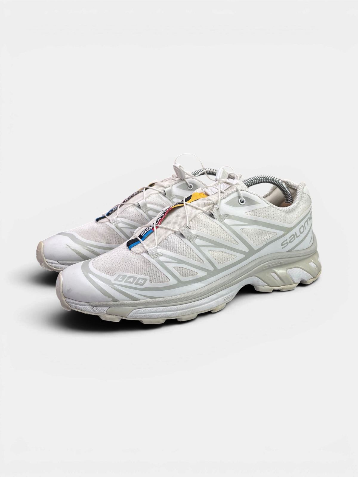 Salomon XT-6 White Lunar Rock — buty sportowe męskie w bardzo dobrym stanie rozmiar 42, para butów