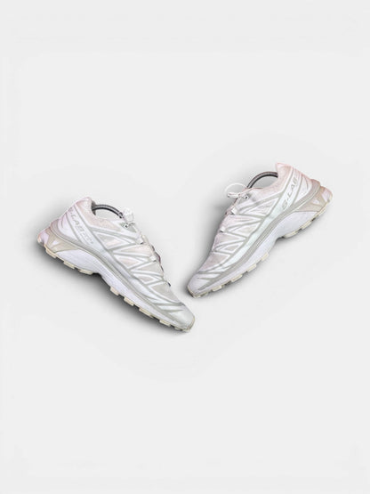 Salomon XT-6 White Lunar Rock — buty sportowe męskie w bardzo dobrym stanie rozmiar 42, widok z góry