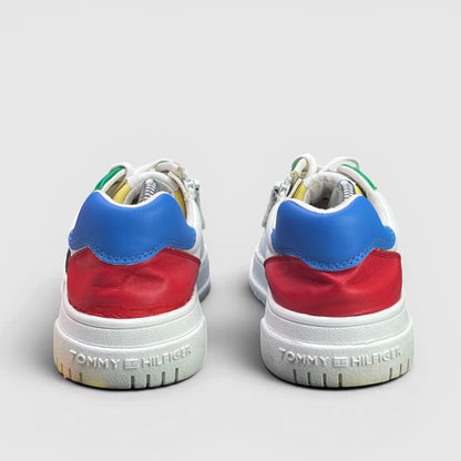Tommy Hilfiger Flag Low Cut Lace-Up — buty sportowe damskie w bardzo dobrym stanie rozmiar 39, widok z tyłu