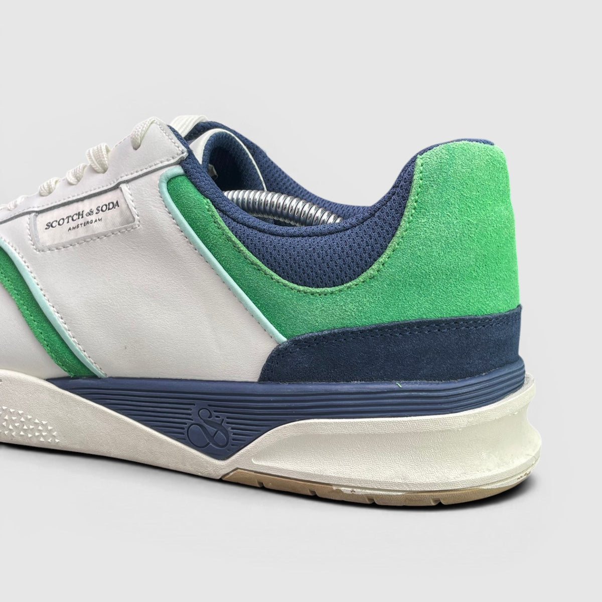 Scotch & Soda Court Cup — buty sportowe męskie w bardzo dobrym stanie rozmiar 46, detal