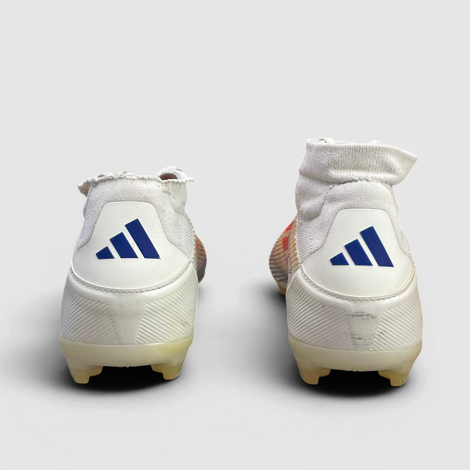 Adidas F50 League Mid-Cut FG/MG, buty sportowe męskie w zadowalającym stanie rozmiar 45 1/3, widok z tyłu