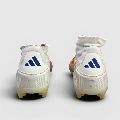 Adidas F50 League Mid-Cut FG/MG, buty sportowe męskie w zadowalającym stanie rozmiar 45 1/3, widok z tyłu