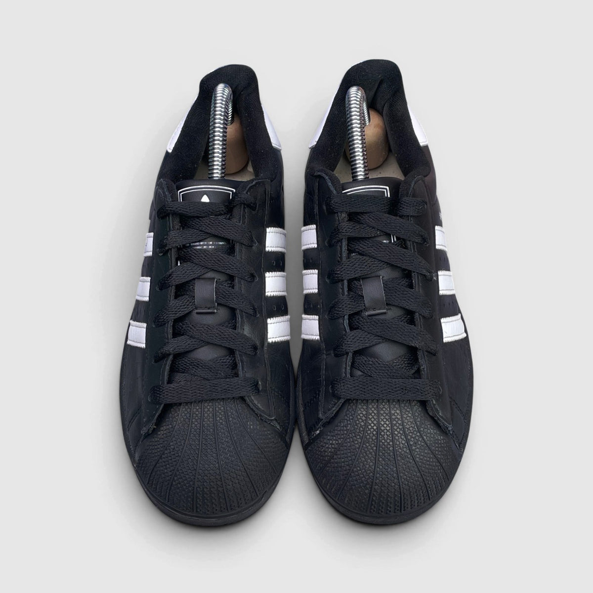Adidas Superstar II — buty sportowe damskie w bardzo dobrym stanie rozmiar 36 2/3, widok z góry