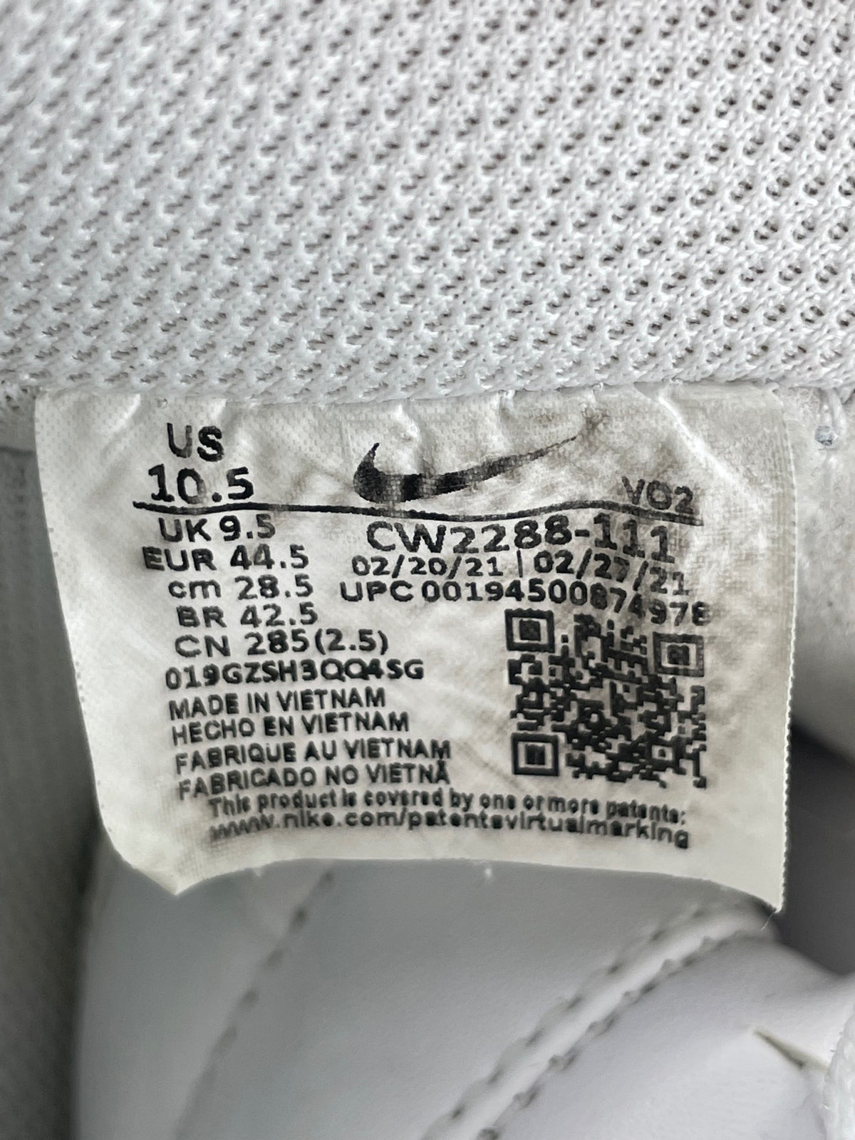 Nike Air Force 1 Low rozmiar 44.5