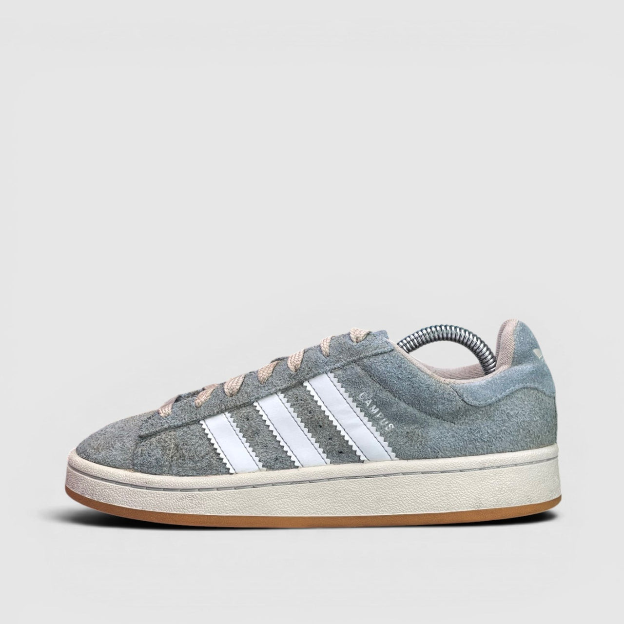 Adidas Campus 00s — buty sportowe damskie w bardzo dobrym stanie rozmiar 38, boczny profil, lewa strona