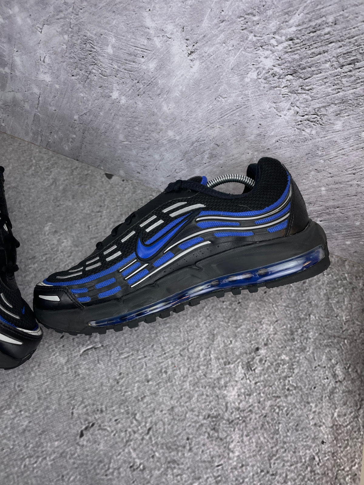 Nike Air Max TL 2.5 Black Royal - buty sportowe, wewnętrzny panel prawego buta