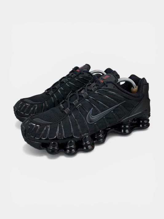 Nike Shox TL Metallic Hematite - buty sportowe, widok z boku