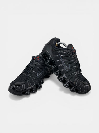 Nike Shox TL Metallic Hematite - buty sportowe, boczny profil