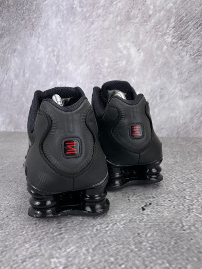 Nike Shox TL Metallic Hematite - buty sportowe, widok z tyłu