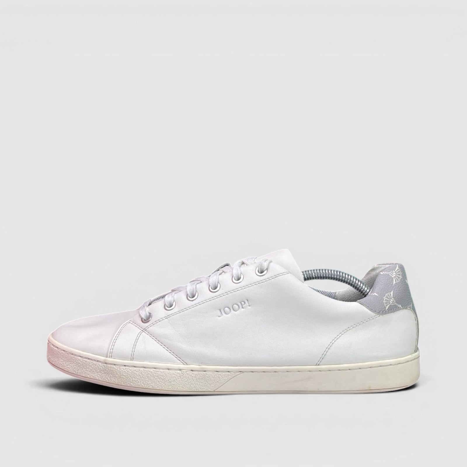 Joop! Leather Sneakers — buty sportowe męskie w dobrym stanie rozmiar 44, boczny profil, lewa strona