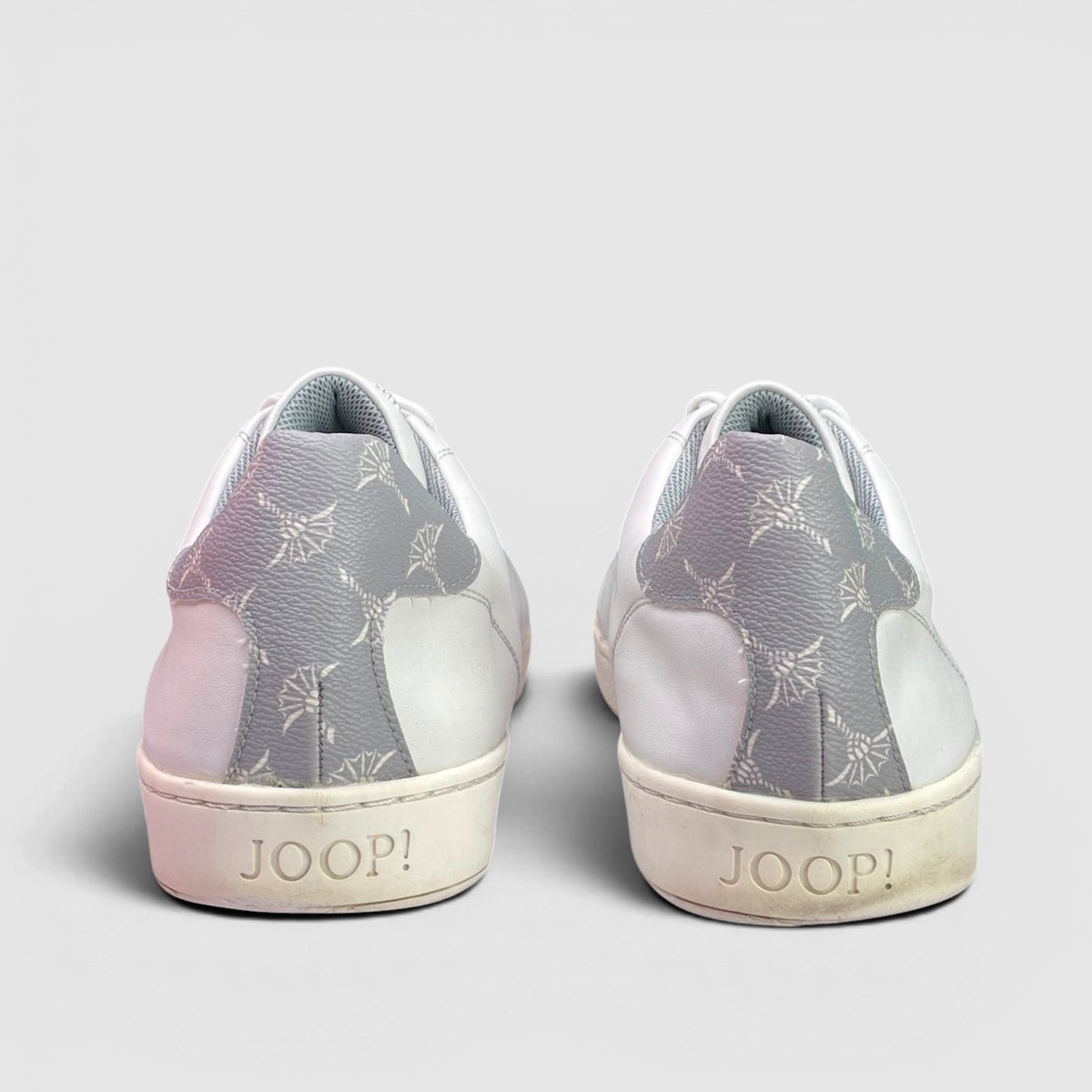 Joop! Leather Sneakers — buty sportowe męskie w dobrym stanie rozmiar 44, widok z tyłu