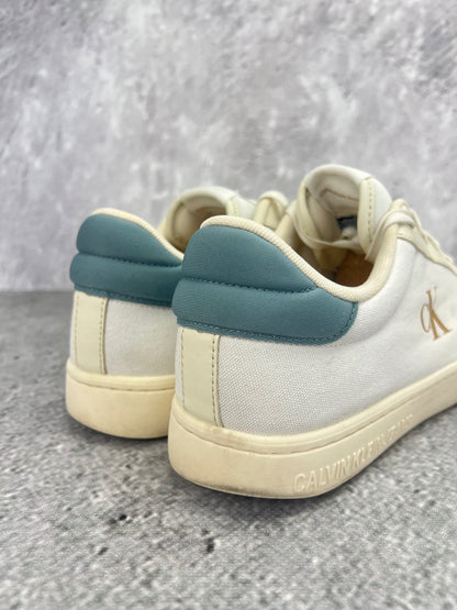 Calvin Klein Jeans Classic Cupsole Low Mix MG 402366-01 - buty sportowe, widok z tyłu