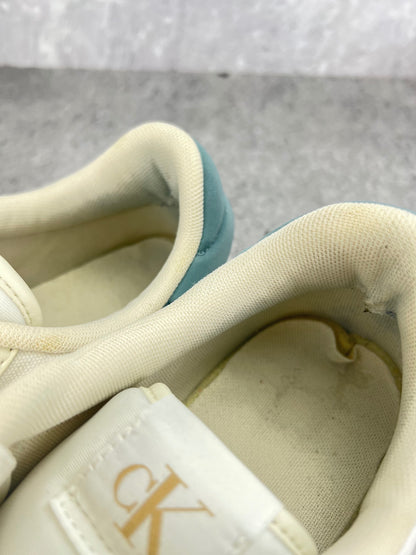 Calvin Klein Jeans Classic Cupsole Low Mix MG 402366-01 - buty sportowe, zapiętki butów