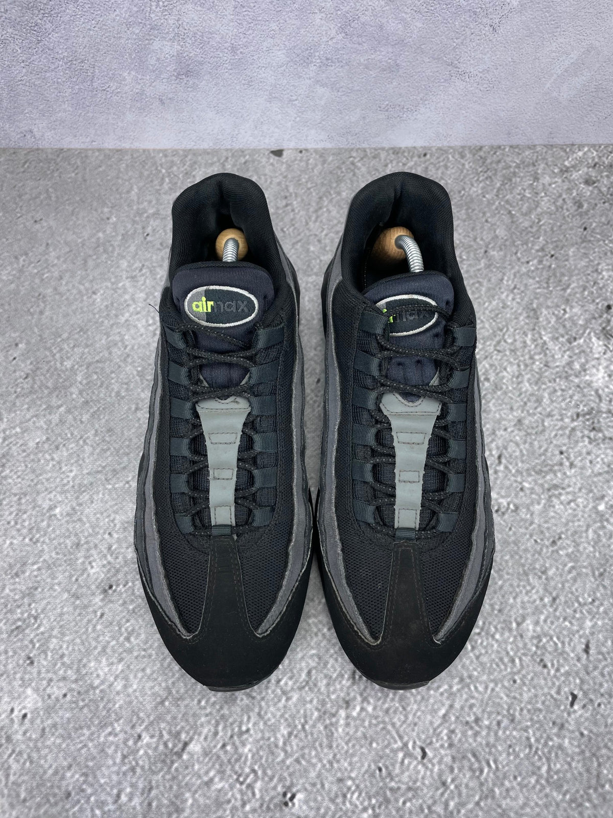 Nike Air Max 95 Black Volt - buty sportowe, widok z góry