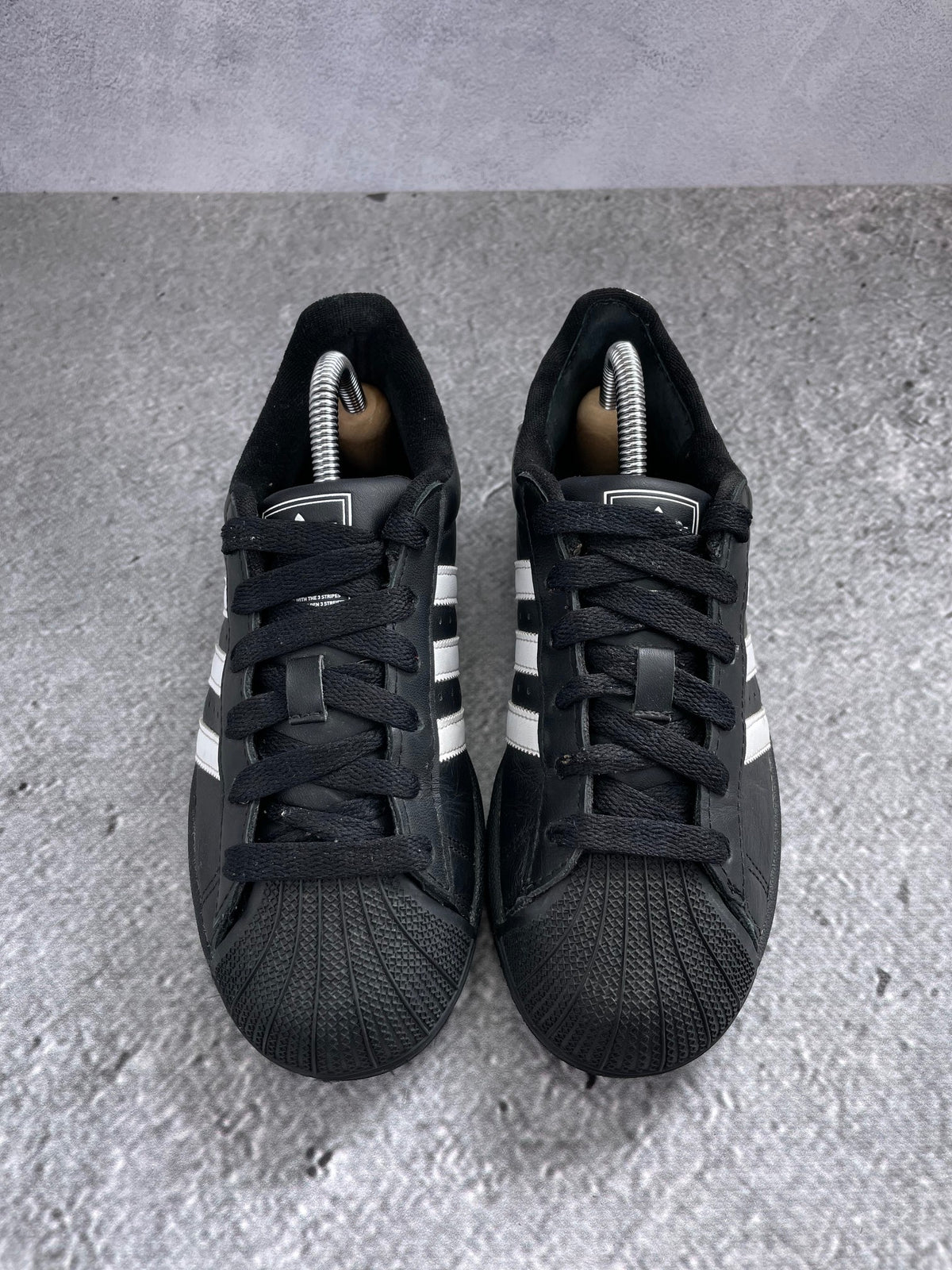 Adidas Superstar II Black White - buty sportowe, widok z góry