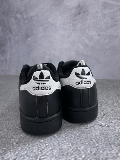 Adidas Superstar II Black White - buty sportowe, widok z tyłu