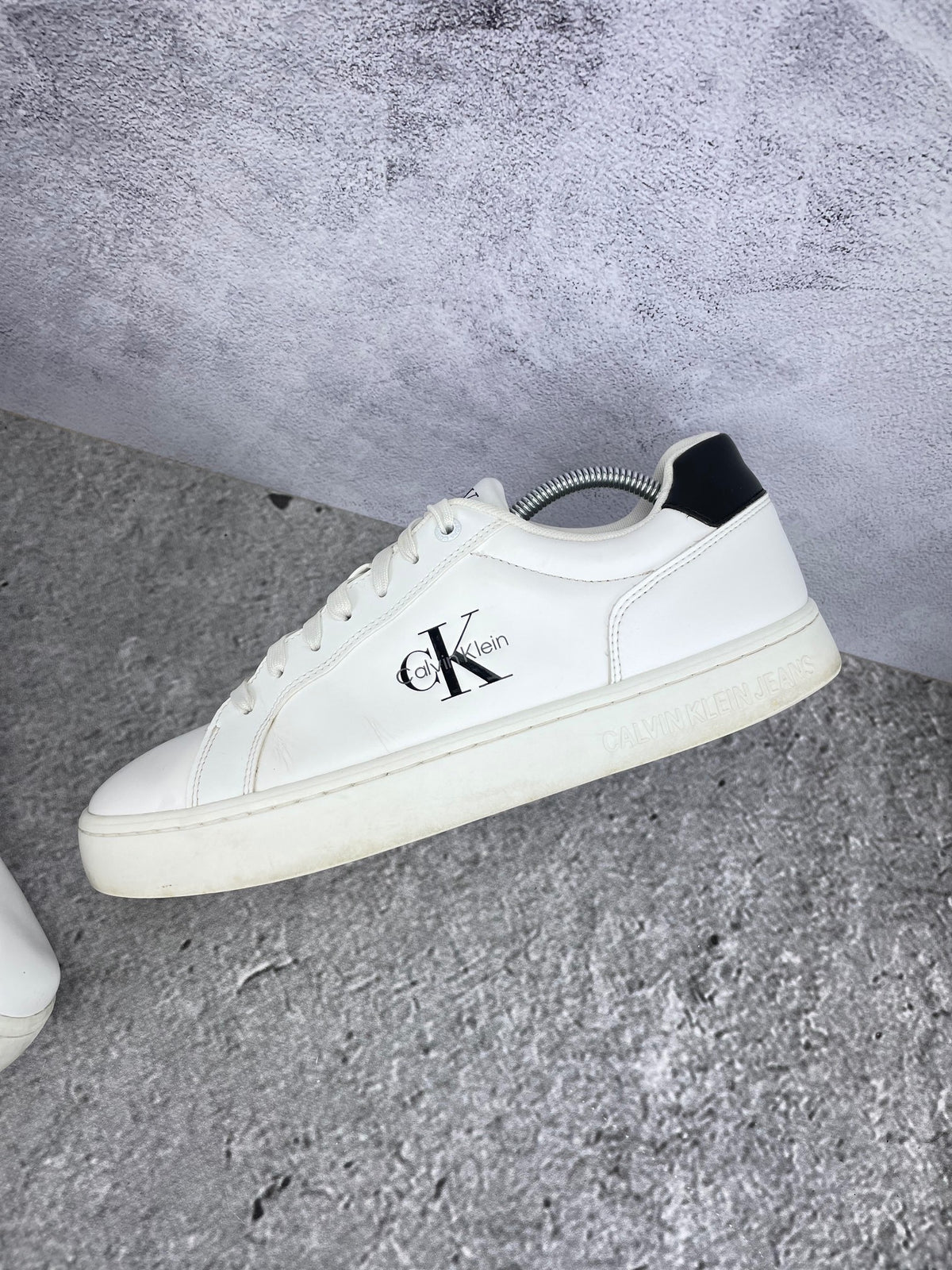 Calvin Klein Cupsole YM0YM01369 - buty sportowe, widok z góry na wewnętrzną stronę butów