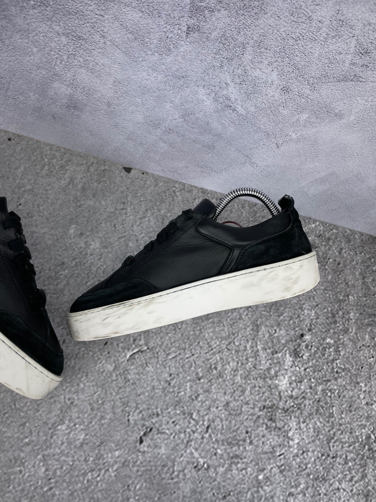Emporio Armani Sneakers Platform X3X207XN391 - buty sportowe, wewnętrzny panel prawego buta