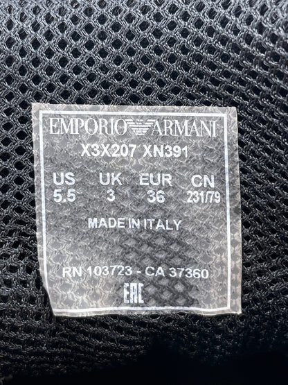 Emporio Armani Sneakers Platform X3X207XN391 - buty sportowe, metka
