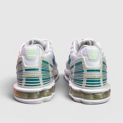 Nike Air Max Plus 3 White Aquamarine — buty sportowe męskie w bardzo dobrym stanie rozmiar 41, widok z tyłu