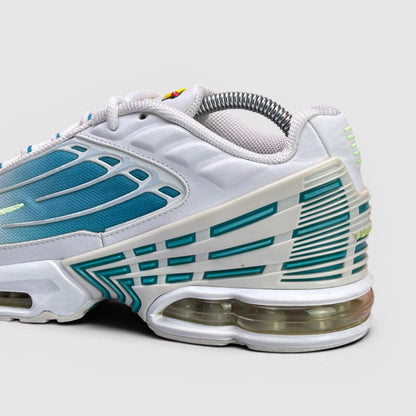 Nike Air Max Plus 3 White Aquamarine — buty sportowe męskie w bardzo dobrym stanie rozmiar 41, detal