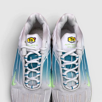 Nike Air Max Plus 3 White Aquamarine — buty sportowe męskie w bardzo dobrym stanie rozmiar 41, detal