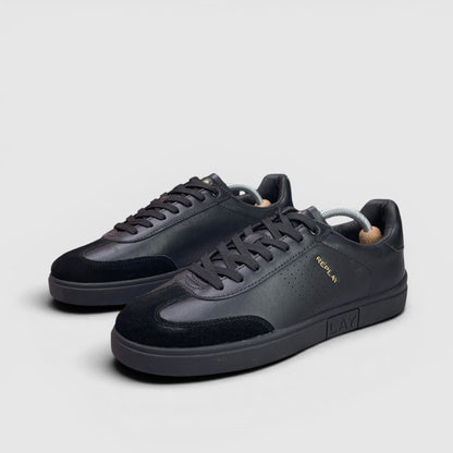 Replay Leather Sneakers — buty sportowe męskie w bardzo dobrym stanie rozmiar 43, para butów