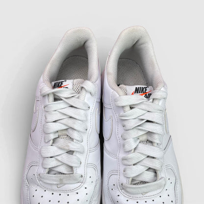 Nike Air Force 1 Low White Gum — buty sportowe damskie w bardzo dobrym stanie rozmiar 41, widok z góry