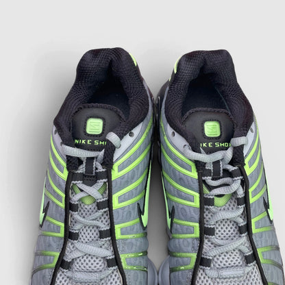 Nike Shox TL Wolf Grey Lime — buty sportowe męskie w bardzo dobrym stanie rozmiar 40, język buta