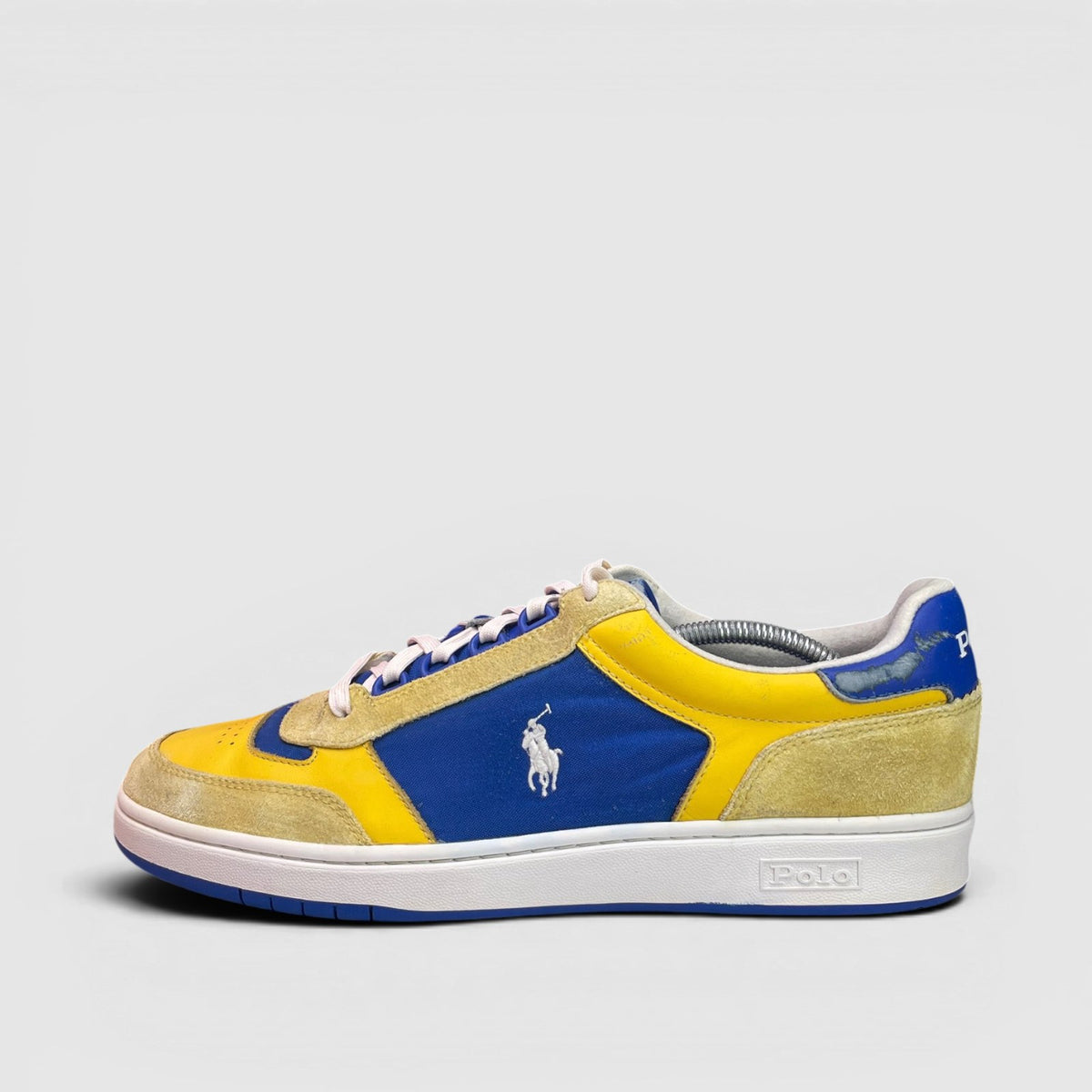 Polo Ralph Lauren Crt Spt — buty sportowe męskie w bardzo dobrym stanie rozmiar 45, widok z boku