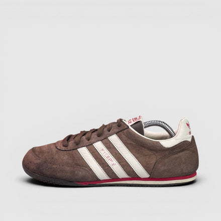 Adidas Stan Smith Collegiate Red, buty sportowe damskie w dobrym stanie rozmiar 40 2/3, boczny profil, lewa strona