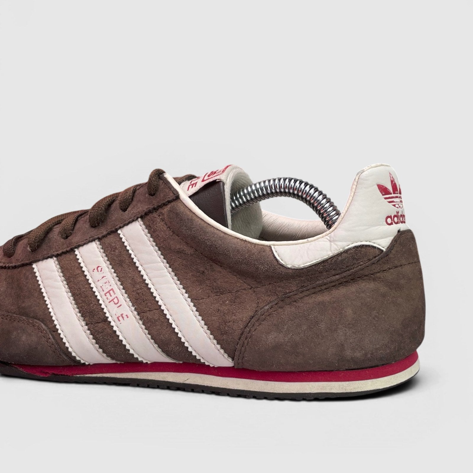 Adidas Stan Smith Collegiate Red, buty sportowe damskie w dobrym stanie rozmiar 40 2/3, detal