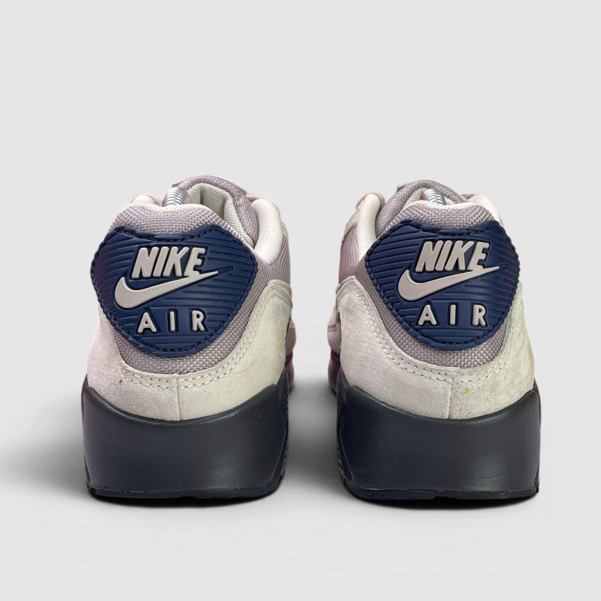 Nike Air Max 90 Light Orewood Brown, buty sportowe męskie w bardzo dobrym stanie rozmiar 42.5, widok z tyłu
