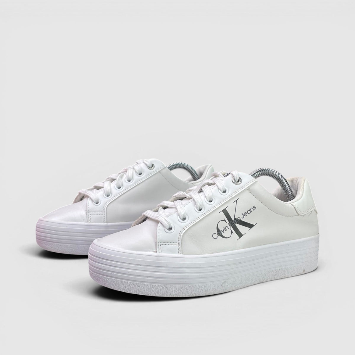 Calvin Klein Jeans Vulc Flatform — buty sportowe damskie w bardzo dobrym stanie rozmiar 38, para butów