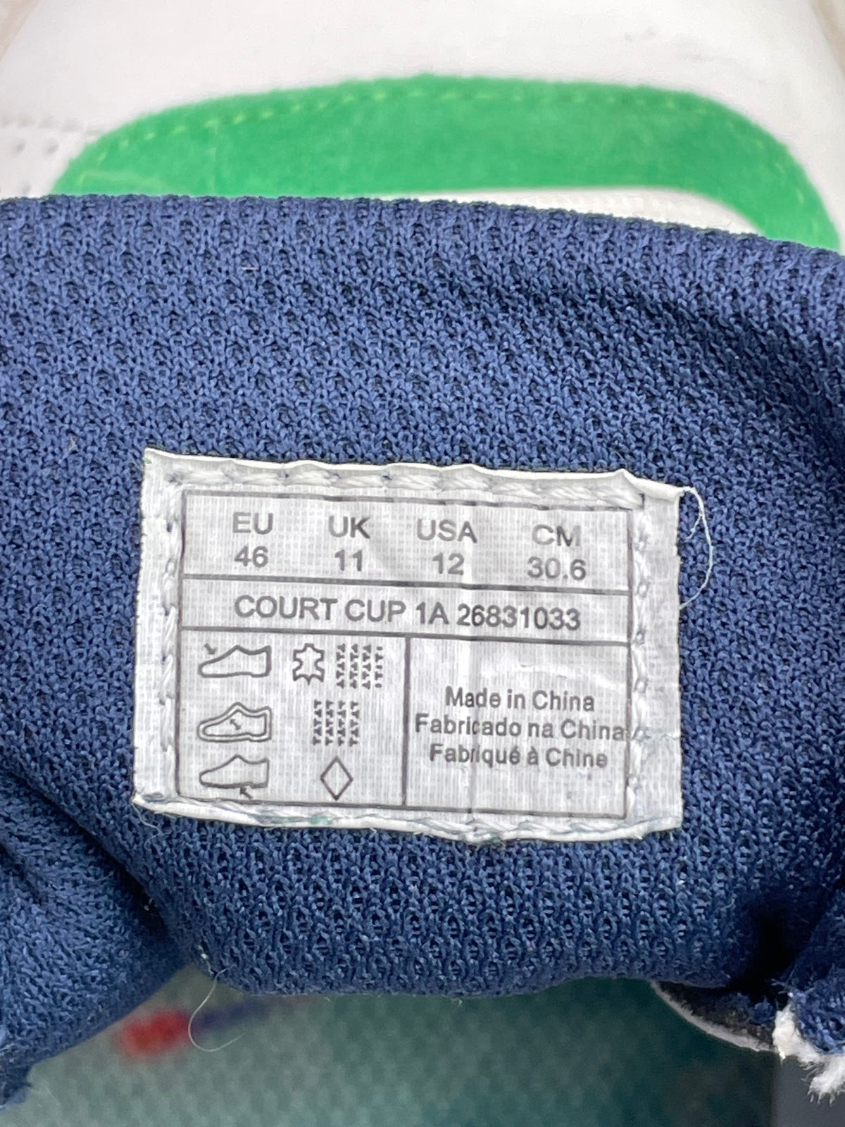 Scotch & Soda Court Cup — buty sportowe męskie w bardzo dobrym stanie rozmiar 46, etykieta z kodem modelu 26831033