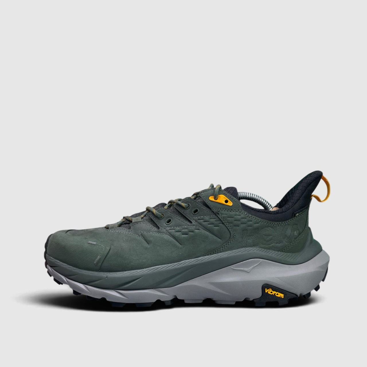 Hoka Kaha 2 Low Gtx — buty sportowe męskie nowe rozmiar 45 1/3, boczny profil, lewa strona