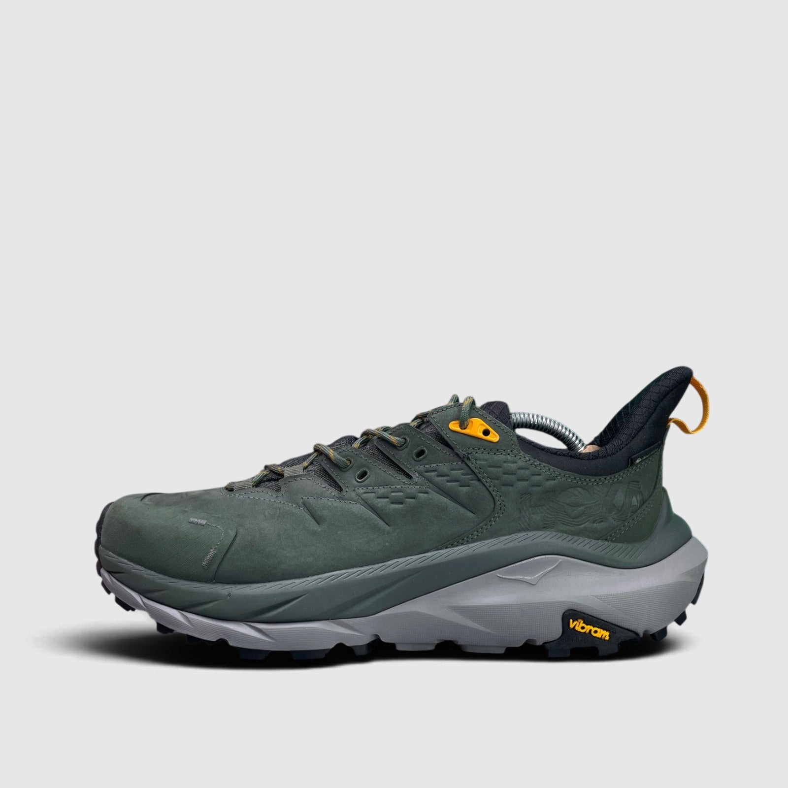 Hoka Kaha 2 Low Gtx — buty sportowe męskie nowe rozmiar 45 1/3, boczny profil, lewa strona