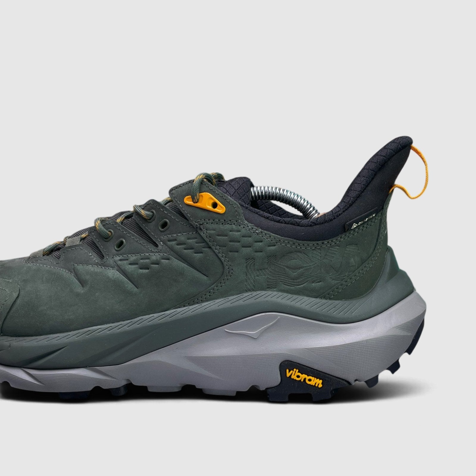 Hoka Kaha 2 Low Gtx — buty sportowe męskie nowe rozmiar 45 1/3, boczny profil, lewa strona