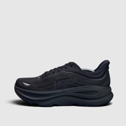 Hoka Bondi 9 — buty sportowe męskie nowe rozmiar 47 1/3, boczny profil, lewa strona