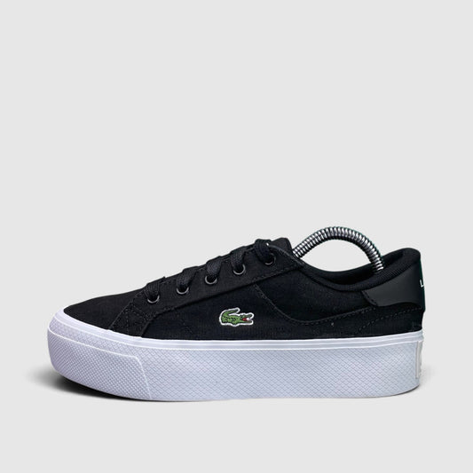 Lacoste Ziane Platform, buty sportowe damskie w bardzo dobrym stanie rozmiar 37.5, boczny profil, lewa strona
