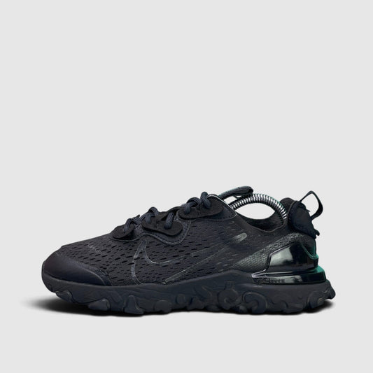 Nike React Vision, buty sportowe damskie w bardzo dobrym stanie rozmiar 38.5, boczny profil, lewa strona