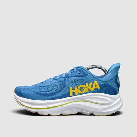 Hoka Clifton 10, buty sportowe męskie w bardzo dobrym stanie rozmiar 42 2/3, boczny profil, prawa strona