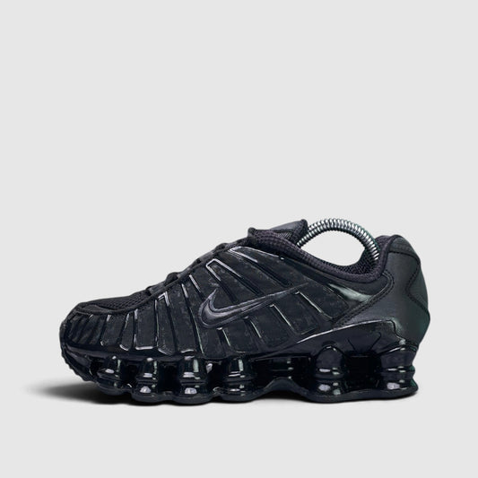 Nike Shox TL (GS), buty sportowe damskie w bardzo dobrym stanie rozmiar 36.5, boczny profil, lewa strona