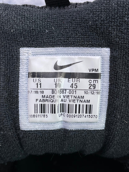 Nike Air Max 97 Triple Black — buty sportowe męskie w bardzo dobrym stanie rozmiar 45, etykieta z kodem modelu BQ4567-001